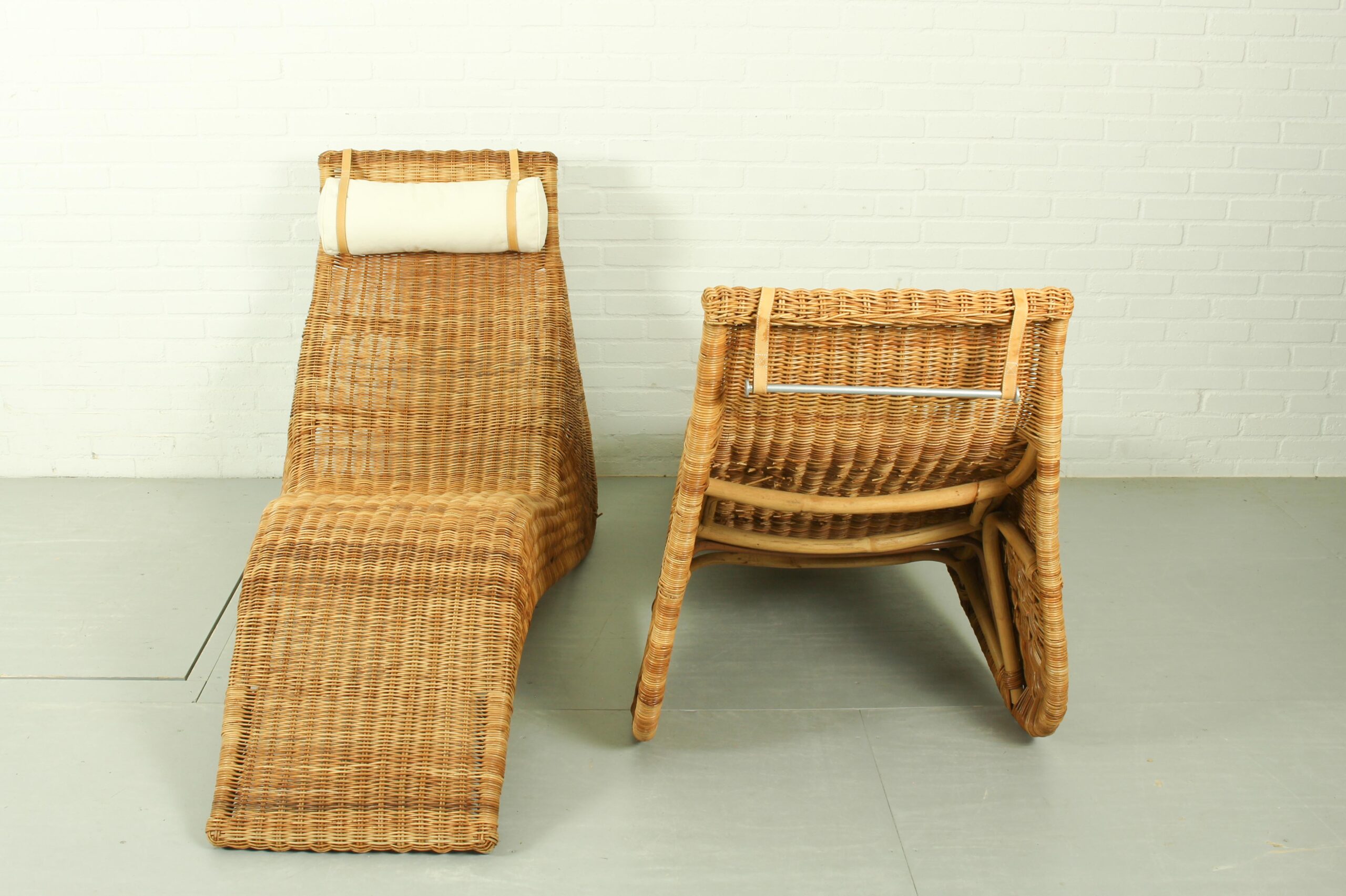 IKEA Karlskrona Rattan Lounge Chairs by Karl Malvall - Image 4