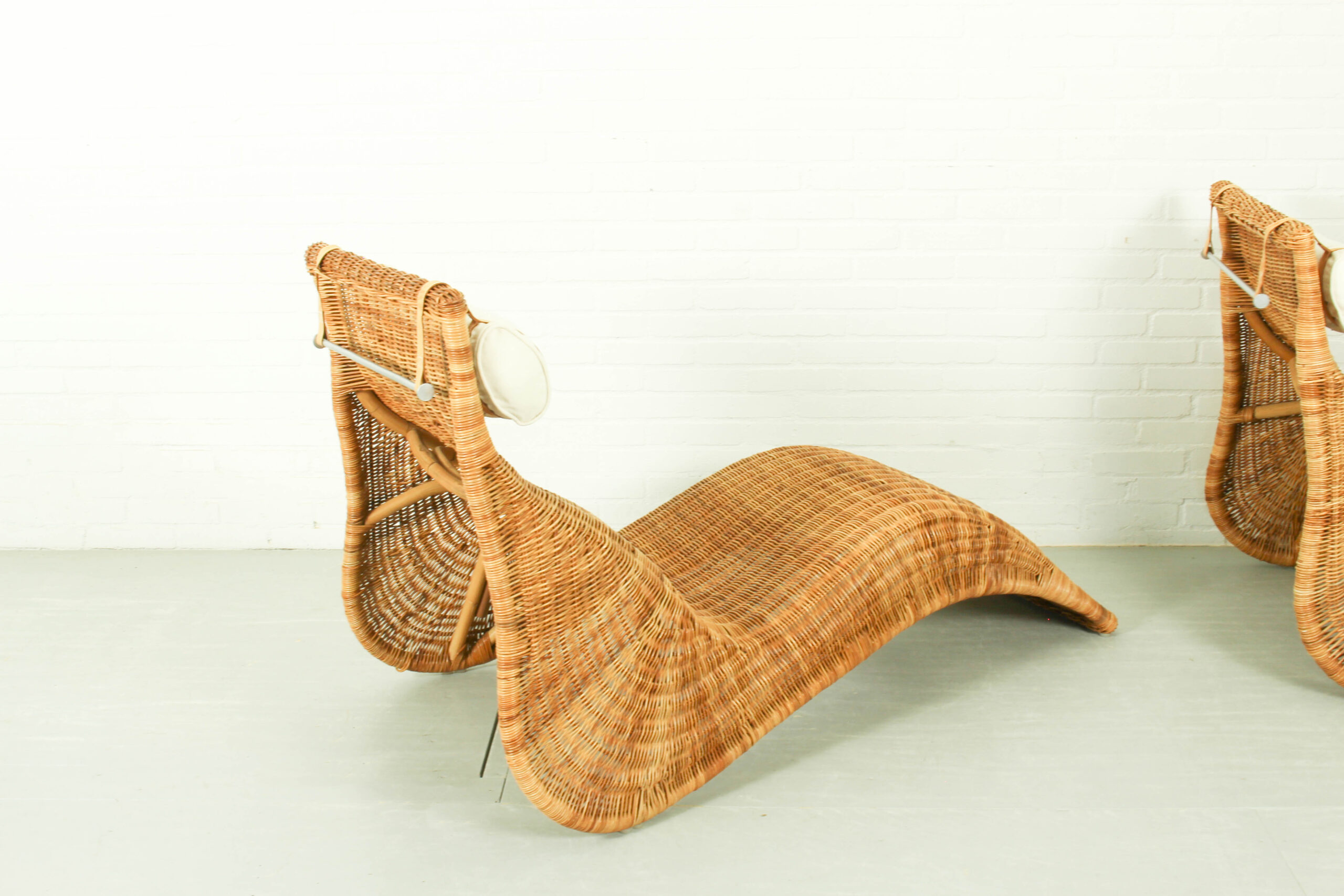 IKEA Karlskrona Rattan Lounge Chairs by Karl Malvall - Image 9