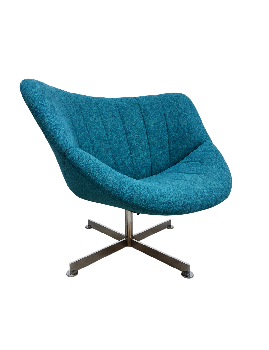 Swivel Lounge Chair by Rudolf Wolf for Rohé Noordwolde, 1960s
