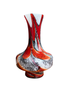 MCM ‘Carlo Moretti’ (Italy) Opaline Florence Glass Vase.